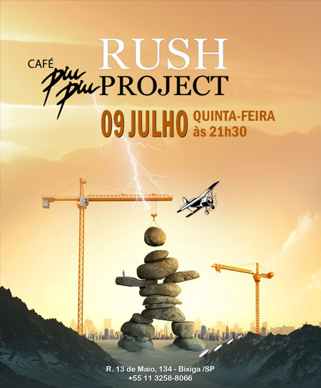 Pr�ximo Show do Rush Project