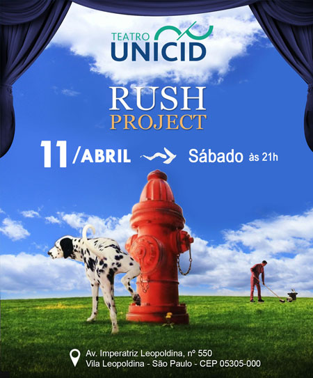 Pr�ximo Show do Rush Project