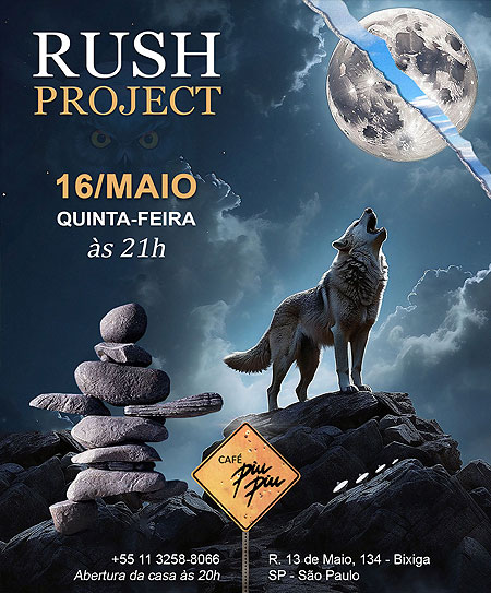 Prximo Show do Rush Project