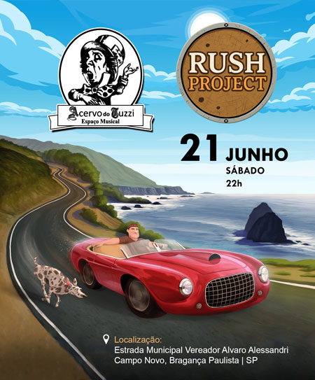 Próximo Show do Rush Project