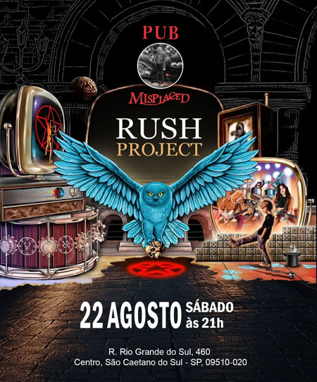 Pr�ximo Show do Rush Project
